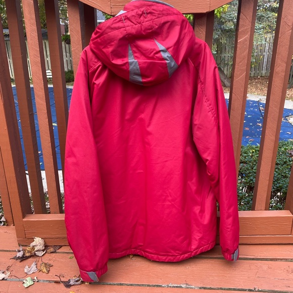 Red men’s winter coat - Picture 2 of 8